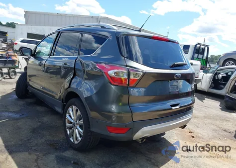 2017 Ford Escape Titanium из США, поврежденный, VIN 1FMCU0JD2HUA30720
